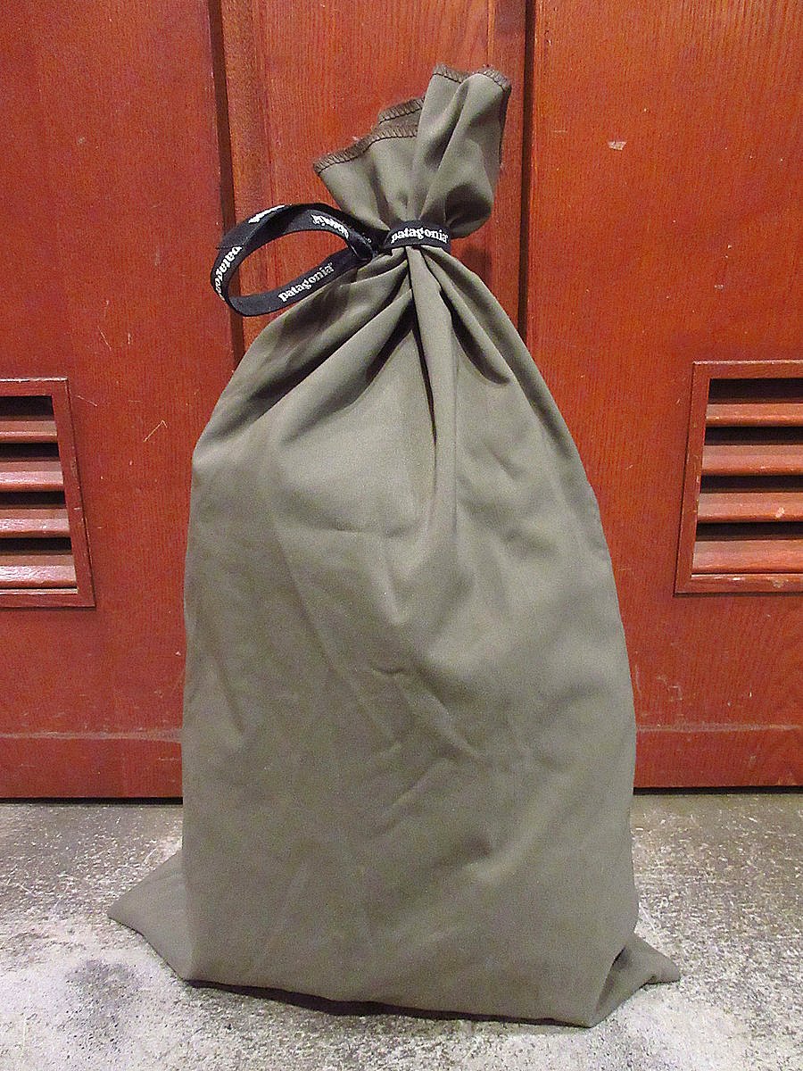 patagoniaパタゴニア／ギフトバッグ／波柄／デッドストック Patagonia○ギフトバッググレー○240110i6-bag-otパタゴニアラッピング