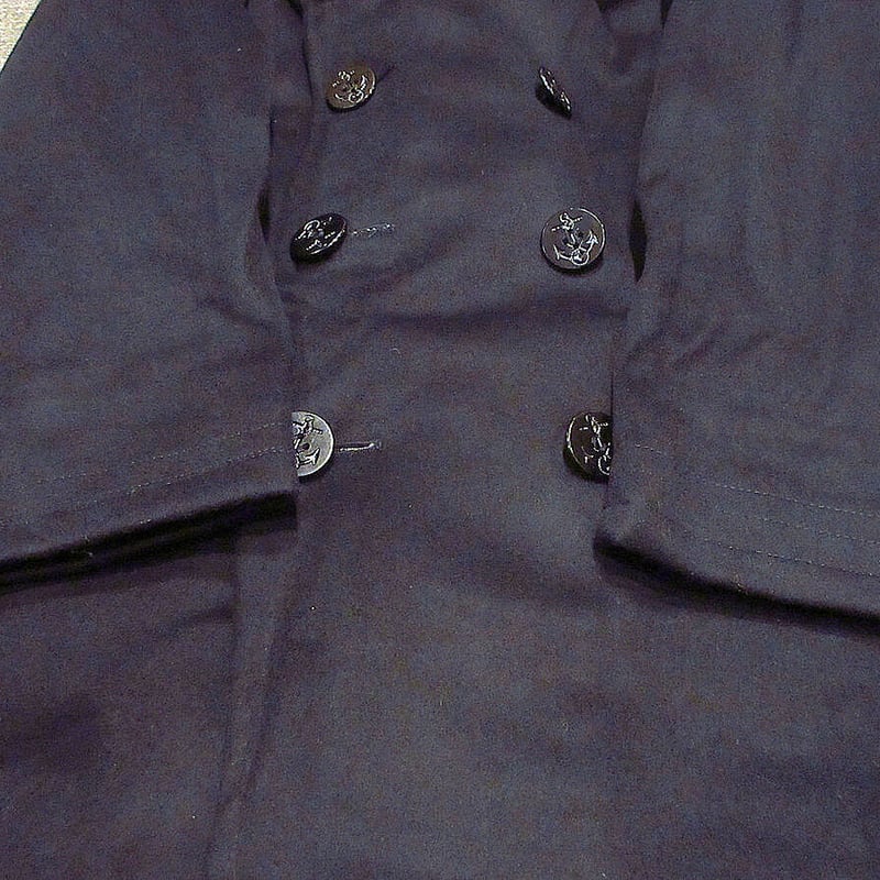 ビンテージ50's○DEADSTOCK U.S.NAVYウールピーコートsize 38○230