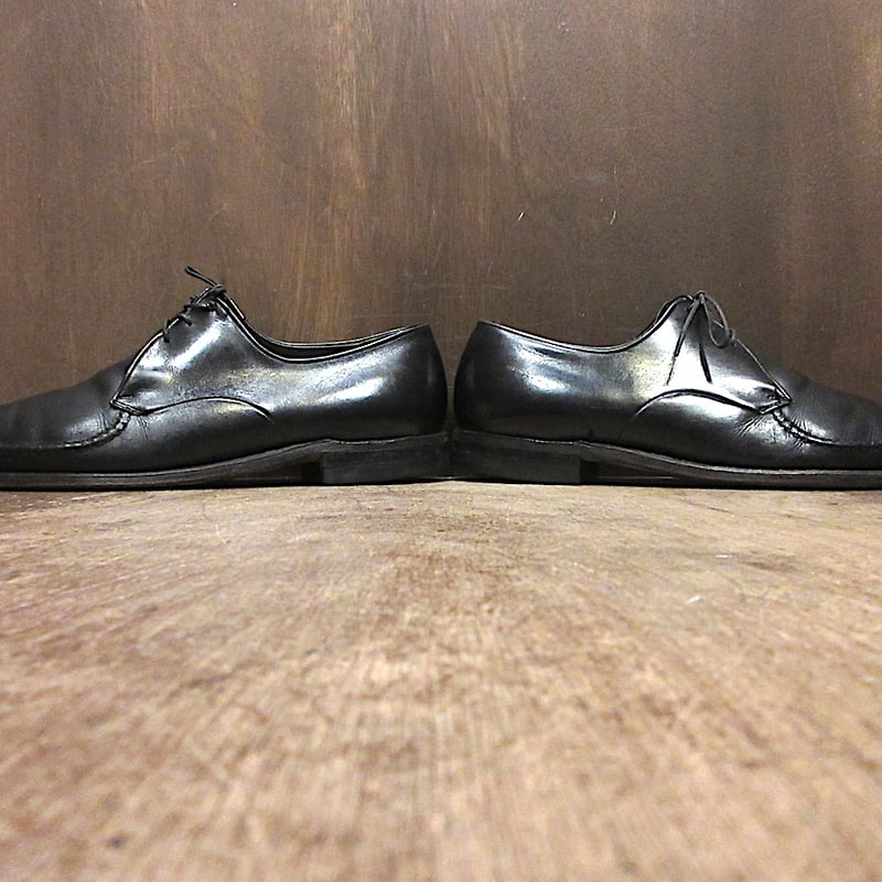 ビンテージ60's○レザーUチップシューズ黒size 10 D○250718j3-m