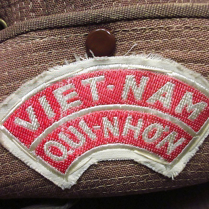 ビンテージ60's○VIET-NAM QUI-NHO'Nアドバイザーブッシュハット○24031