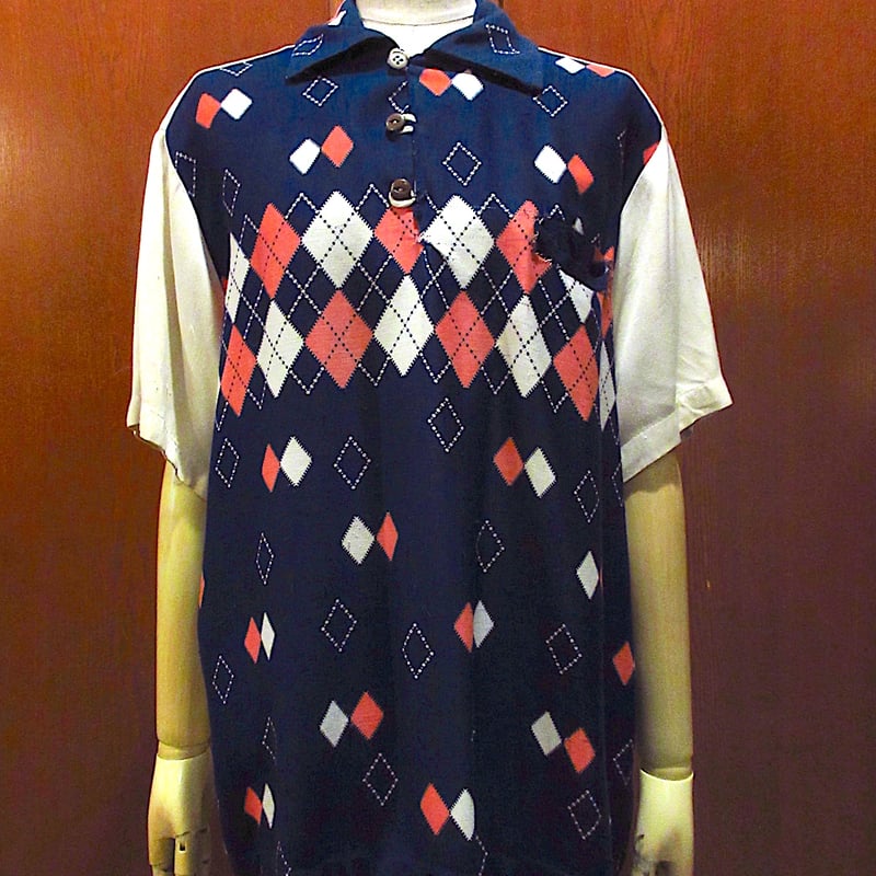 ビンテージ 半袖シャツ 50s 60s vintage ロカビリー 古着 ビンテージ