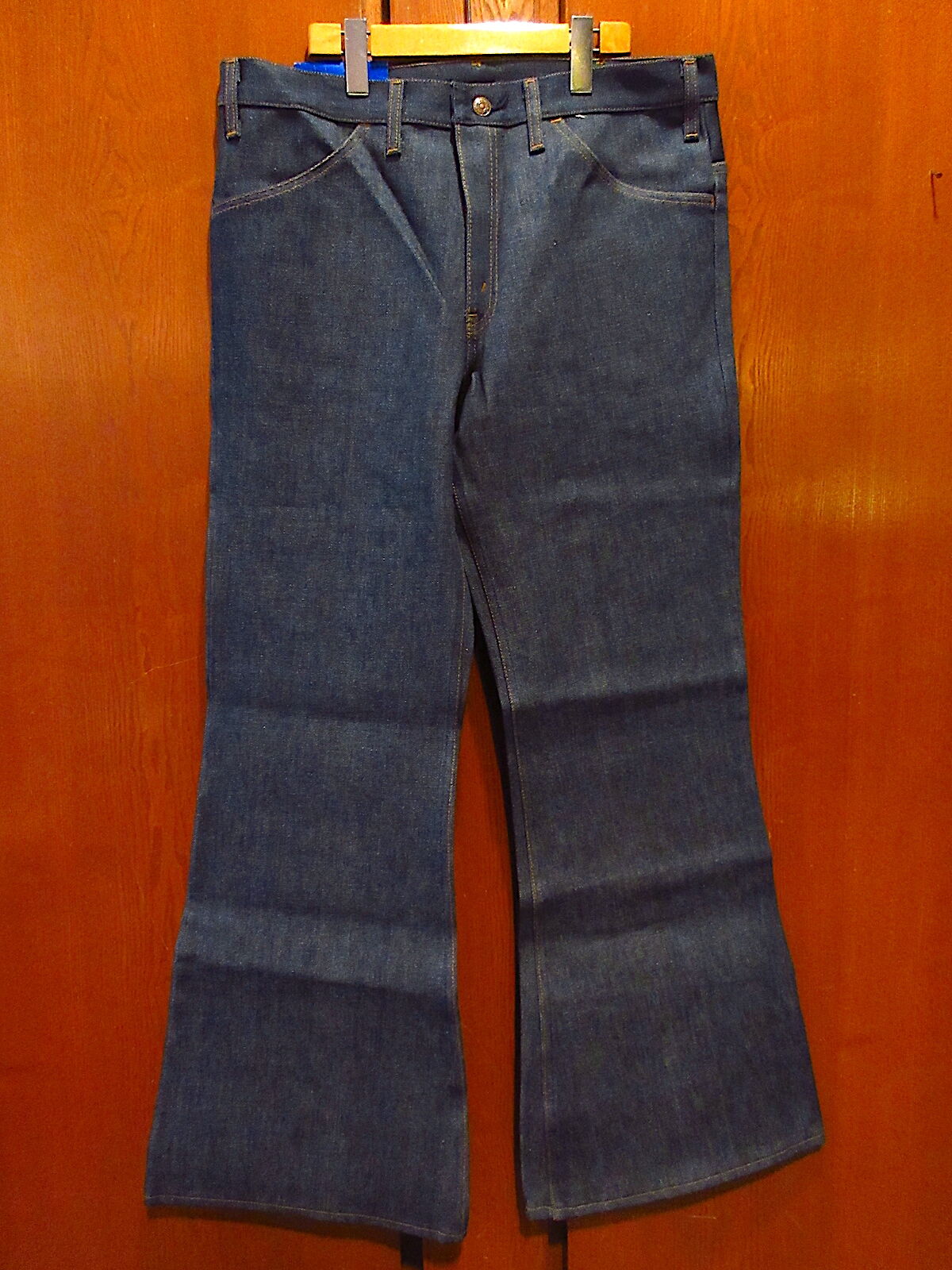 ビンテージ70's○DEADSTOCK JCPenneyデニムフレアパンツ表記W36