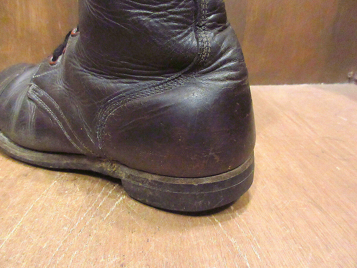 ビンテージ50's○U.S.ARMY M-48コンバットブーツ焦げ茶size 8 1/2W○2