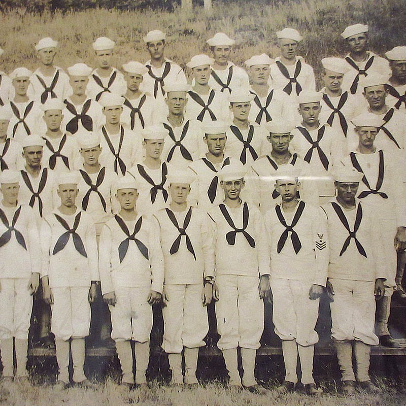 ビンテージ40's○U.S.NAVY額入りミリタリーフォト○230628i8-sign集合