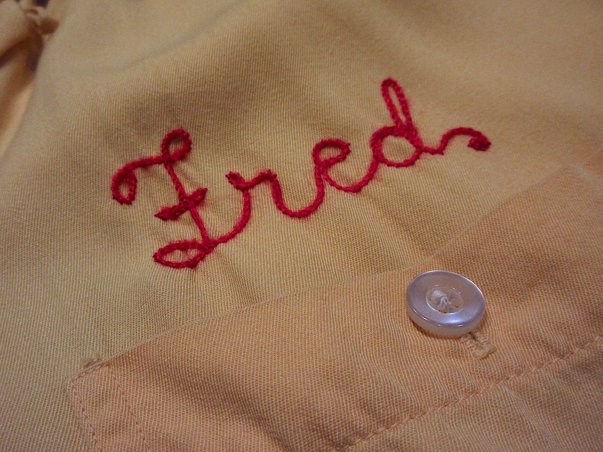1950s-1960s Artercraft 刺繍 ボウリングシャツ 1950s-1960s Artercraft 刺繍 ボウリングシャツ 1950s-1960s