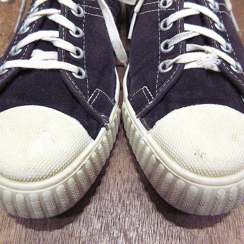 ビンテージ 50's 60's スニーカー ブラック 黒 USA製 【公式通販】