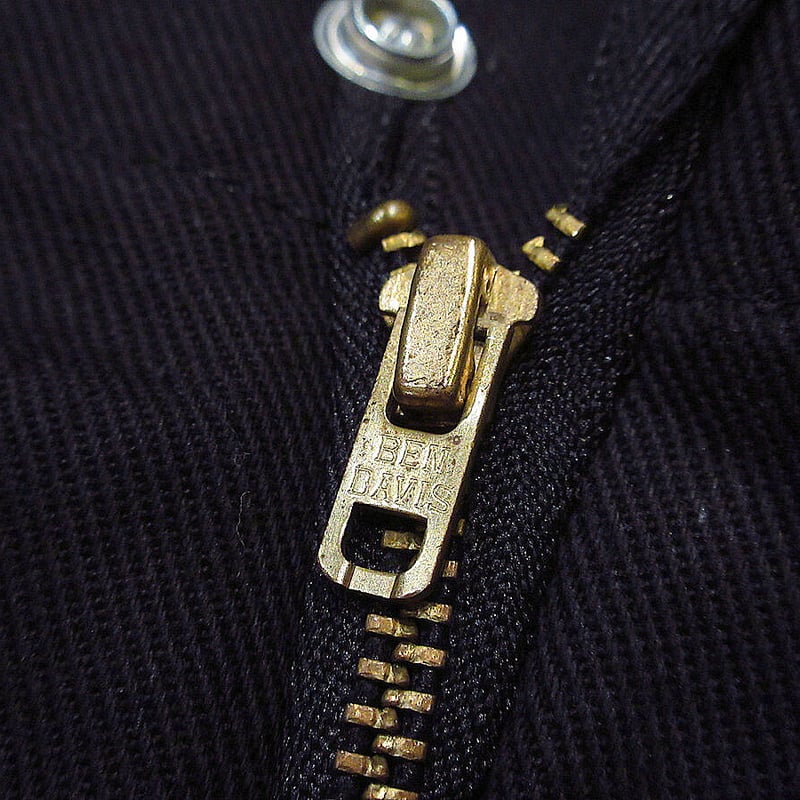 ビンテージ90's○DEADSTOCK BEN DAVISサスペンダーボタン付きワーク