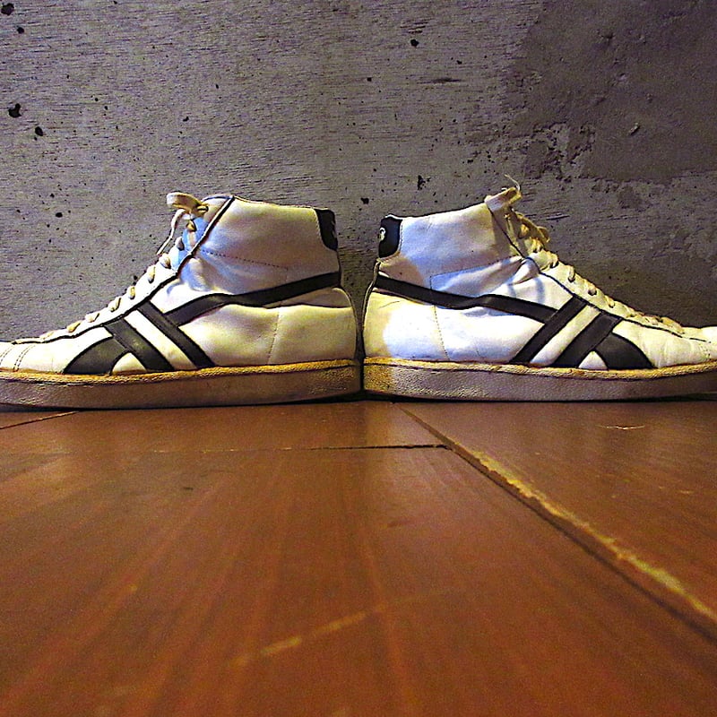 ビンテージ80's○Thom McAn Joxレザースニーカー白size 11 1/2○251