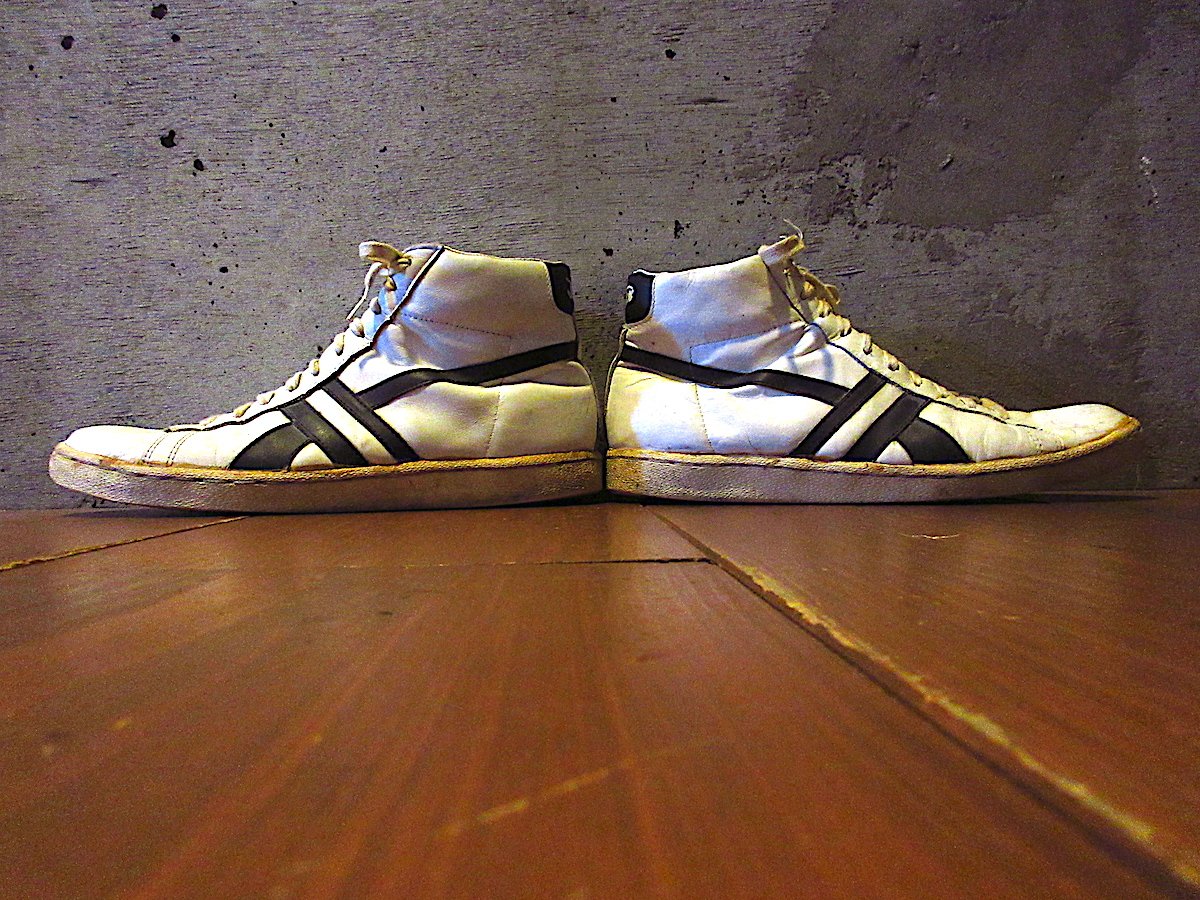 ヴィンテージ M&M's ジュークボッックス 当時CM.ver ビンテージ80's○Thom McAn Joxレザースニーカー白size 11 1/2○251