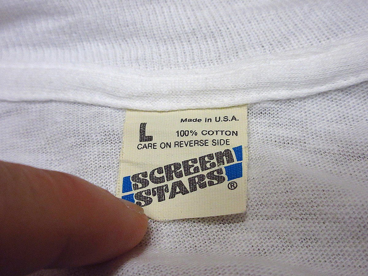 ビンテージ80's○Heart 1985-'86ワールドツアーTシャツ白size L
