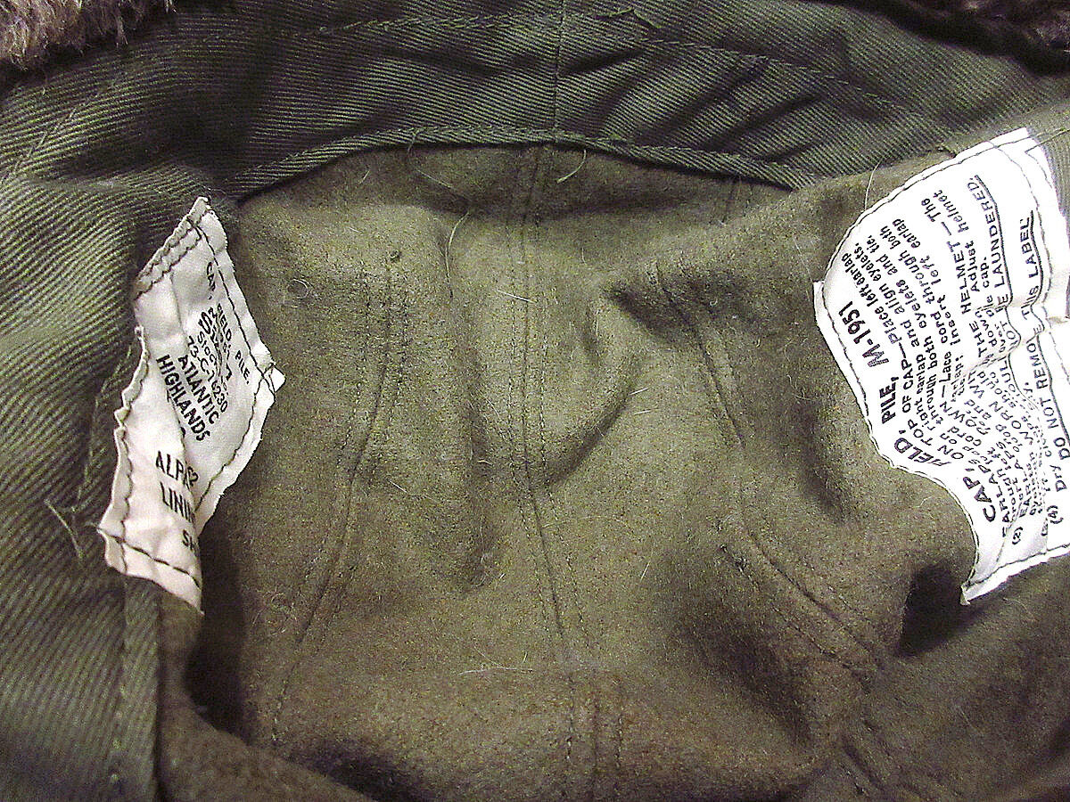 ビンテージ50's○U.S.ARMY M-1951フィールドパイルキャップsize