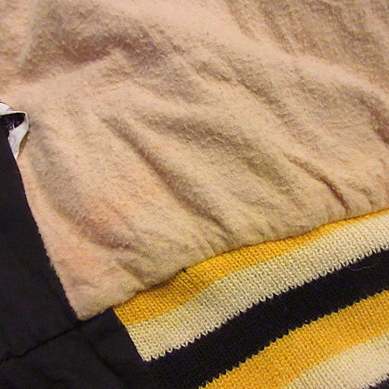 ビンテージ50's○Hatchersチェーンステッチカークラブジャケットsize M