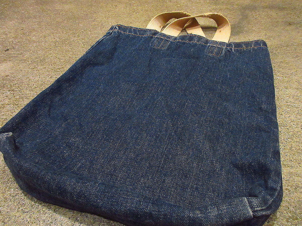 ビンテージ60's70's○Levi's 501 BIG Eデニムトートバッグ ビンテージ60's70's○Levi's 501 BIG Eデニムトートバッグ