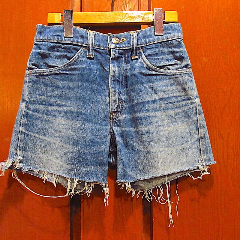 ビンテージ60's70's○Levi's 646 or 684デニムカットオフ ビンテージ60's70's○Levi's 646 or 684デニムカットオフ