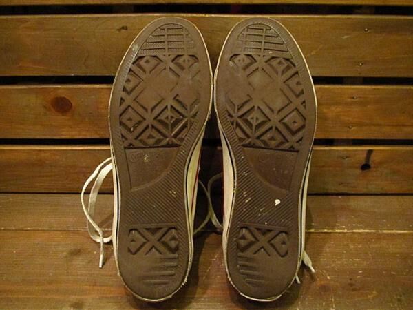 ビンテージ90's○USA製 CONVERSE オールスター白 Size 7 1/2