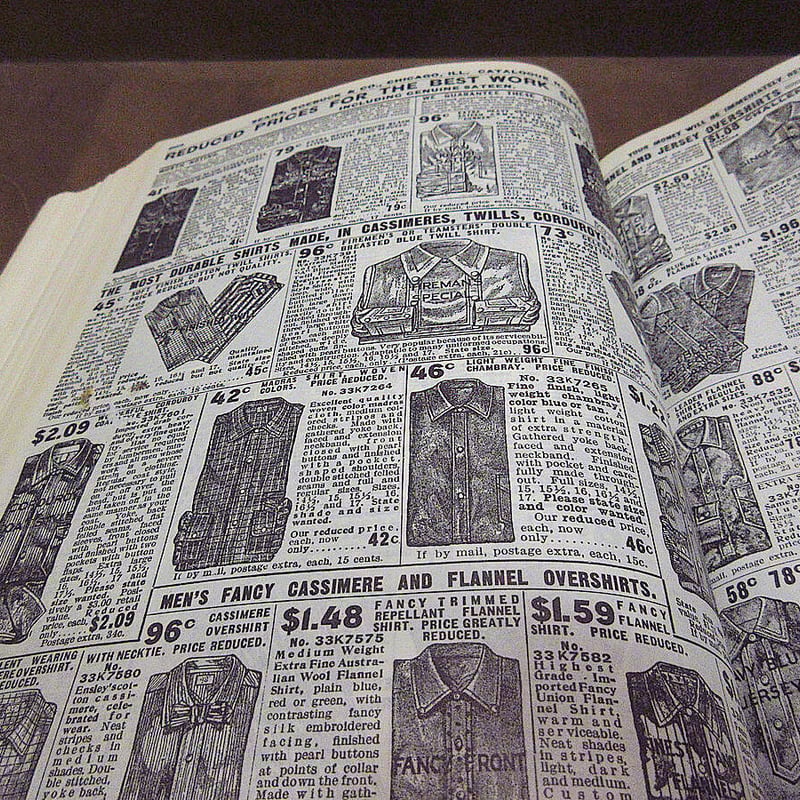 ビンテージ○1908 SEARS,ROEBUCKカタログ○211105s6-otclct資料本
