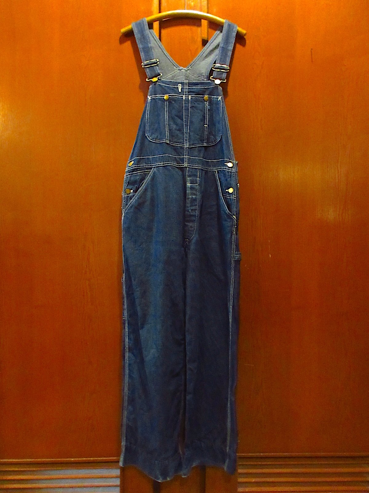 ビンテージ　40s Lee ハウスマーク オーバーオール　ペインター　デニム 40s WWⅡ Lee 91-SB Denim Overall 40年代 大戦 リー