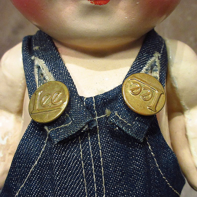 ビンテージ30's○Buddy Leeドールオーバーオール○240223i1-doll ビンテージ30's○Buddy Leeドールオーバーオール○240223i1-doll