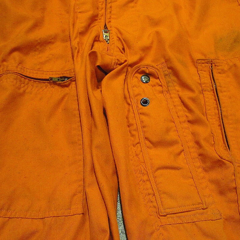 ビンテージ70's○USAF CWU-28/Pサマーフライトスーツ橙size 42L○2304