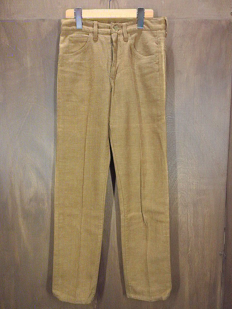ビンテージ60's○Lee Leensテーパードパンツ実寸W70cm○240404j2 ビンテージ60's○Lee Leensテーパードパンツ実寸W70cm○240404j2