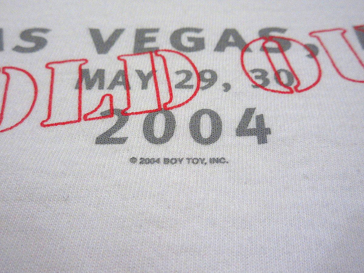 ビンテージ2000's○MADONNA 2004年ワールドツアーTシャツ白size L○240