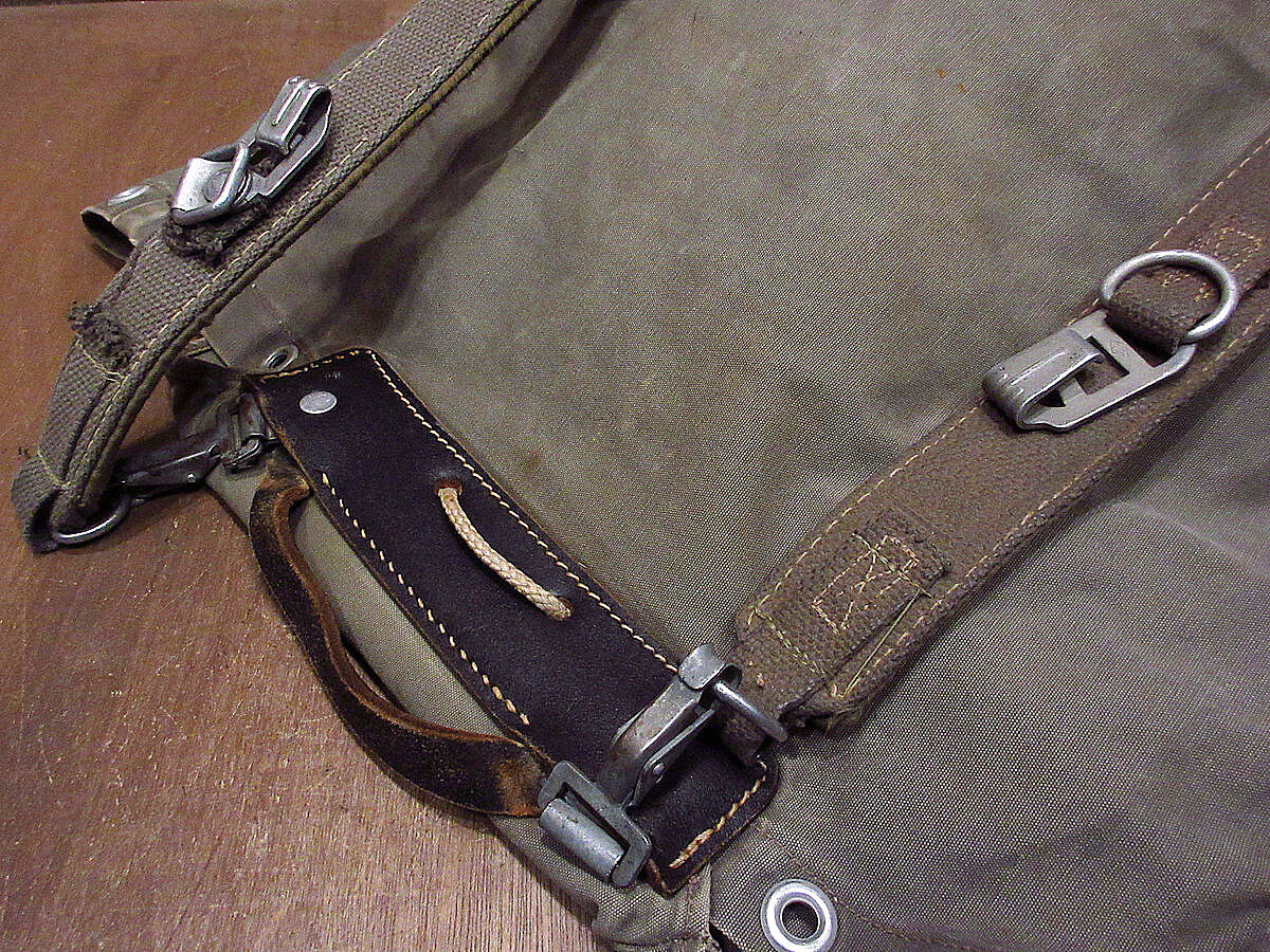 ビンテージ○ドイツ軍キャンバスバックパック○220202k5-bag-bpリュックサックアウト...