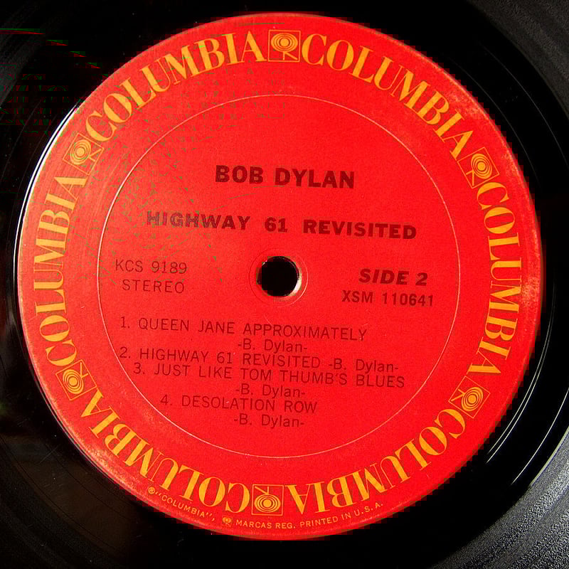 BOB DYLAN○HIGHWAY 61 REVISITED Columbia KCS 918