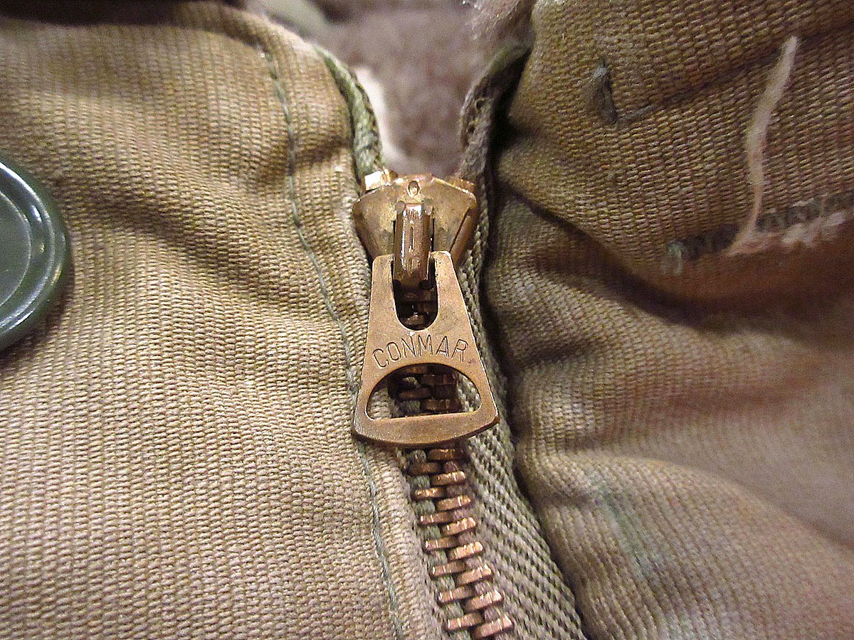 希少 40's〜50's ヴィンテージ N-1 デッキジャケット コンマーZIP 希少 40's〜50's ヴィンテージ N-1 デッキジャケット コンマー