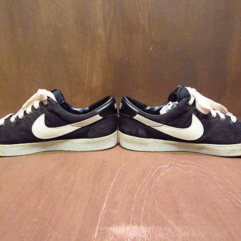 ビンテージ80's○NIKE ALL COURT CANVAS黒 Size 5○200715n ビンテージ80's○NIKE ALL COURT CANVAS黒 Size 5○200715n