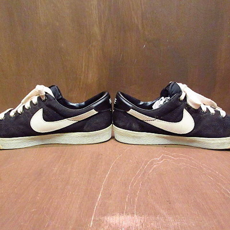 ビンテージ80's○NIKE ALL COURT CANVAS黒 Size 5○200715n...