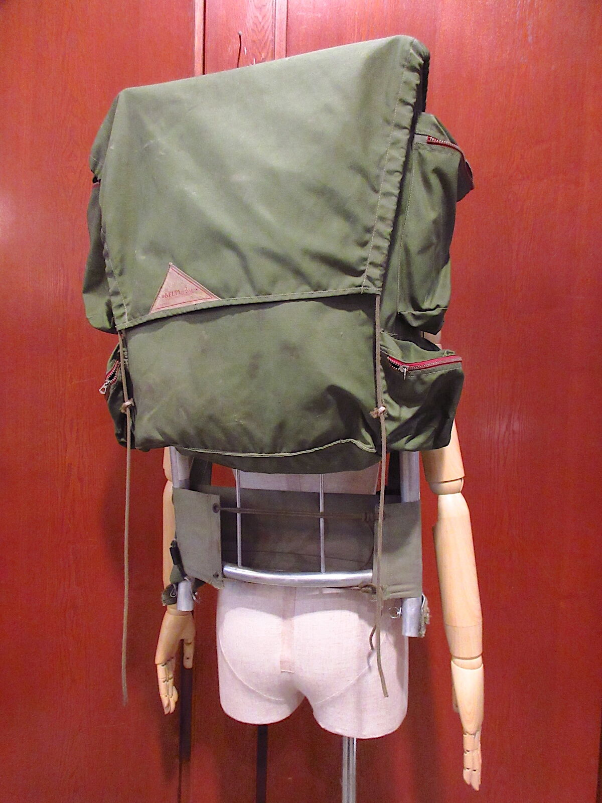 ビンテージ60s○KELTYナイロンフレームパック○220609k6-bag-bp 1960s
