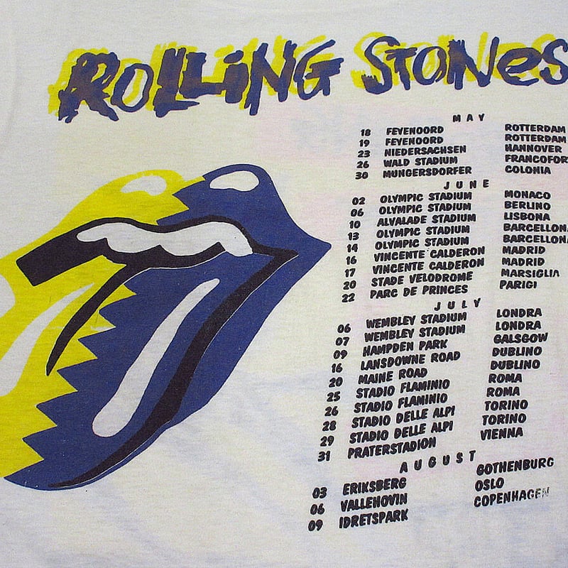 ビンテージ90's○THE ROLLING STONES 1990年ツアーTシャツsize X ビンテージ90's○THE ROLLING STONES 1990年ツアーTシャツsize X