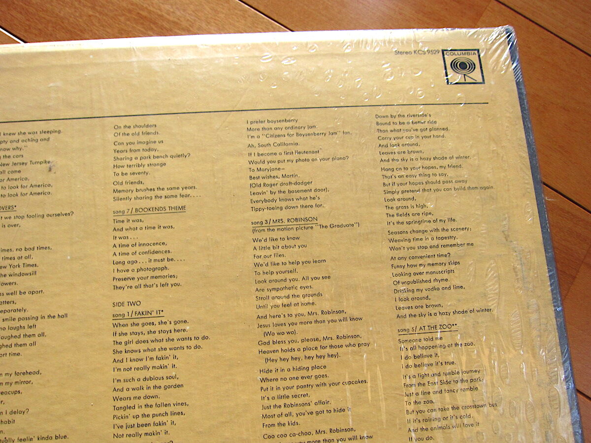 ★激レア！超美品【USオリジナル/2eyeラベル】サイモン ＆ ガーファンクル USオリジナル/2Eyeラベル】サイモン ガーファンクル/Simon