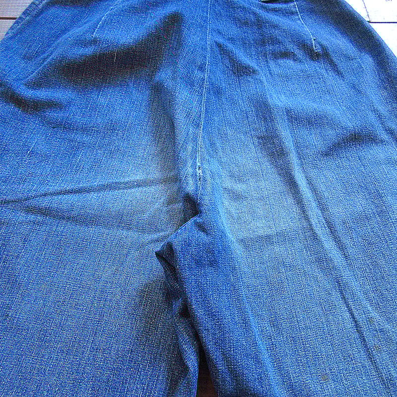 ビンテージ50's○Levi'sデニムランチパンツ実寸W64○231226k3-w