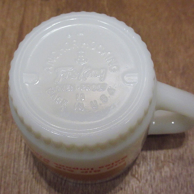 ファイヤーキング fireking HEAP BIG BEEF リブボトムマグ ファイヤーキング fireking HEAP BIG BEEF リブボトムマグ