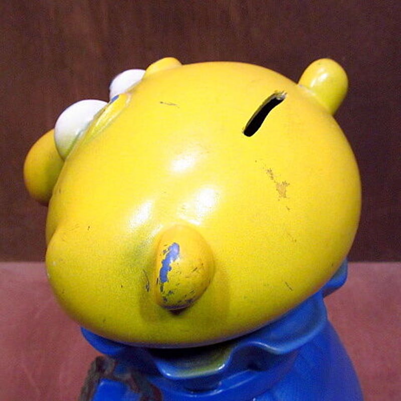 ビンテージ70's○Mr. Money Bag コインバンク○200923n8-obj