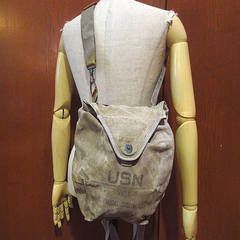 米軍 実物 ガスマスクバッグ MARK Ⅴ よ*ー様 米軍 実物 ガス