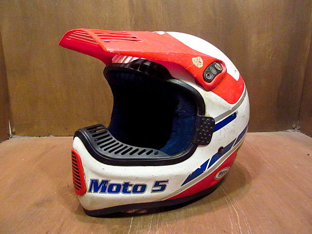 ビンテージ90's○BELL MOTO 5 オフロードヘルメット Size 7 1/8○200