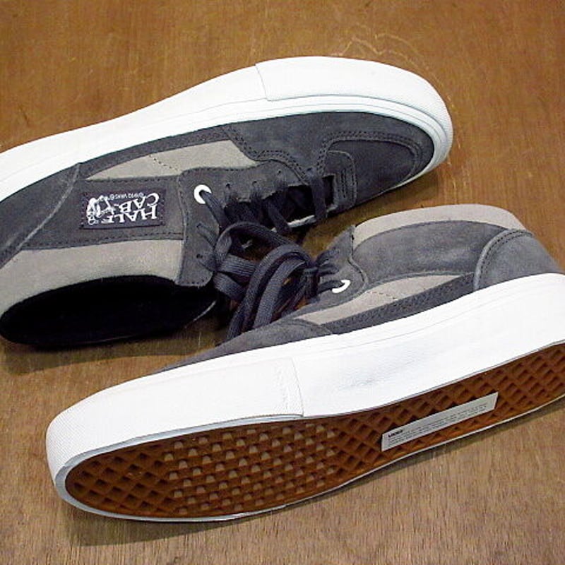 新品未使用 VANS HALF CAB PRO グレー Size 8.5○210227n4-m