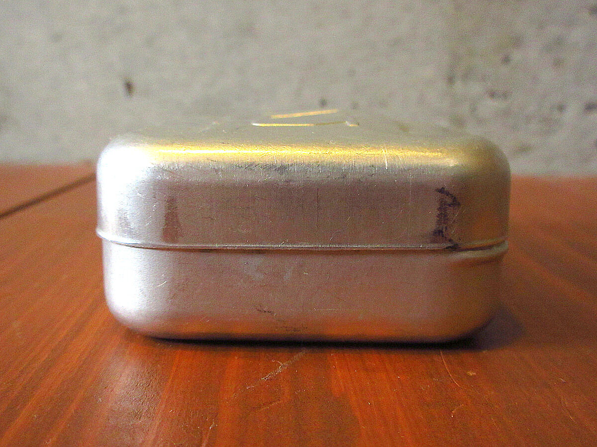 ビンテージ○SOAPアルミケース○230701k3-otclct石鹸ケース雑貨小物