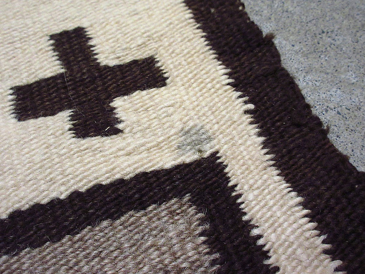 ビンテージ~40's○ナバホラグ約129cm×約81cm○240717i8-rug ビンテージ~40's○ナバホラグ約129cm×約81cm○240717i8-rug