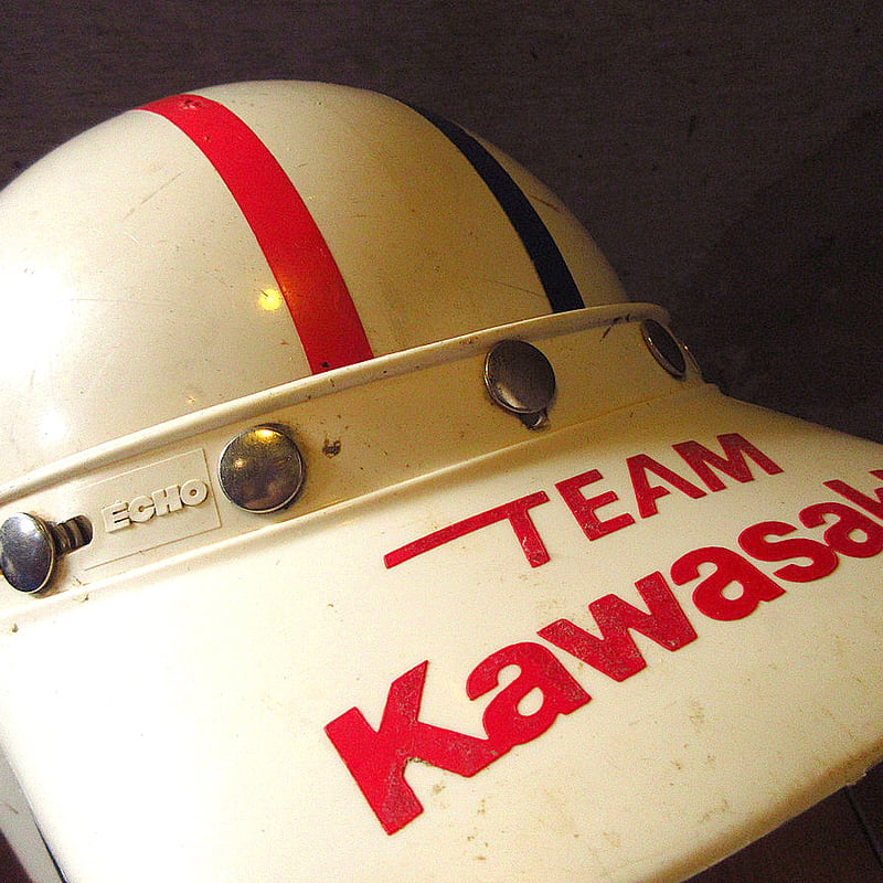 ビンテージ60's○FURY 300 TEAM Kawasakiバイザー付きジェット