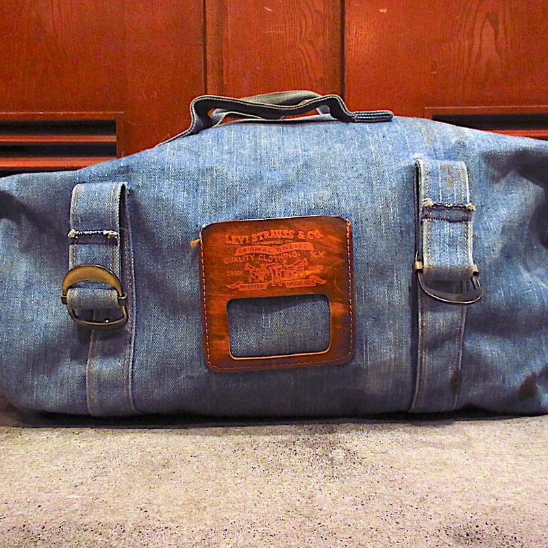 ビンテージ70's○Levi'sデニムボストンバッグ○230702m1-bag ビンテージ70's○Levi'sデニムボストンバッグ○230702m1-bag