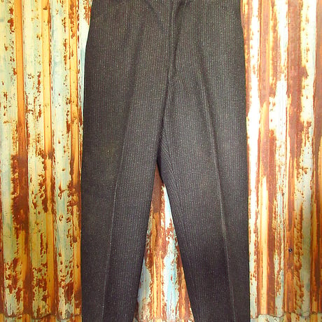 ビンテージ70’s●Woolrichサスペンダーボタン付きウールパンツ実寸W84cm●231114k3-m-pnt-ot-w33 1970sウールリッチスラックス