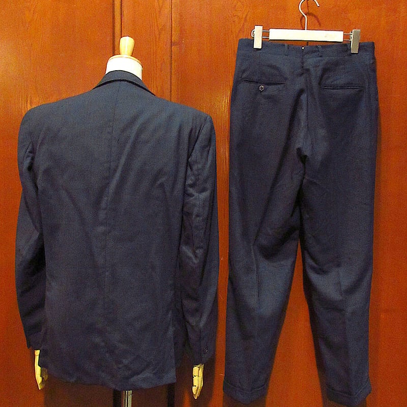 ビンテージ60's○Fahey-Brockmanウール2Bスーツ○221112s7-m-sui