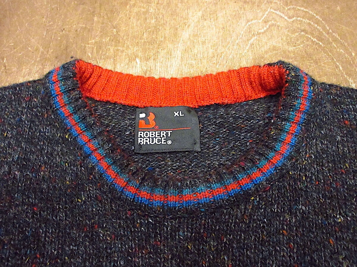 ビンテージ80's ROBERT BRUCEウールセーターsize XL 231013p2