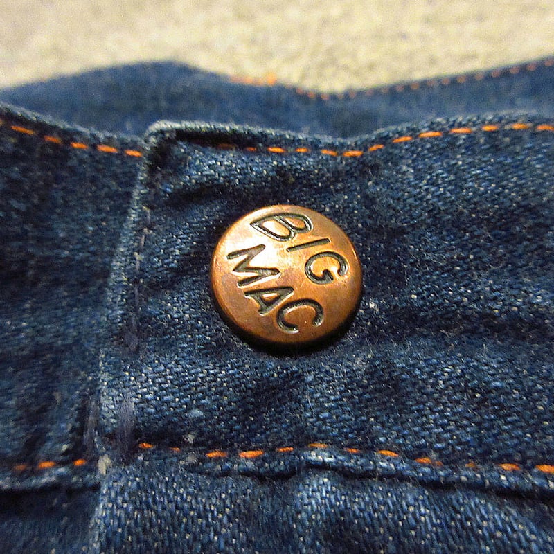 ビンテージ50's60's○BIG MACデニムペインターパンツ実寸W86cm○211013i