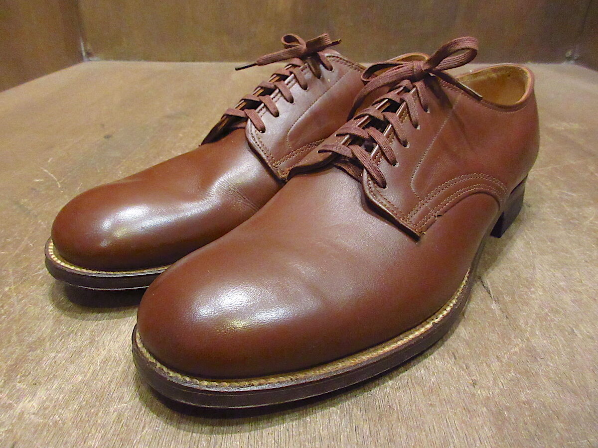 ビンテージ40's50's○DEADSTOCK U.S.NAVYサービスシューズ茶8C ビンテージ40's50's○DEADSTOCK U.S.NAVYサービスシューズ茶8C