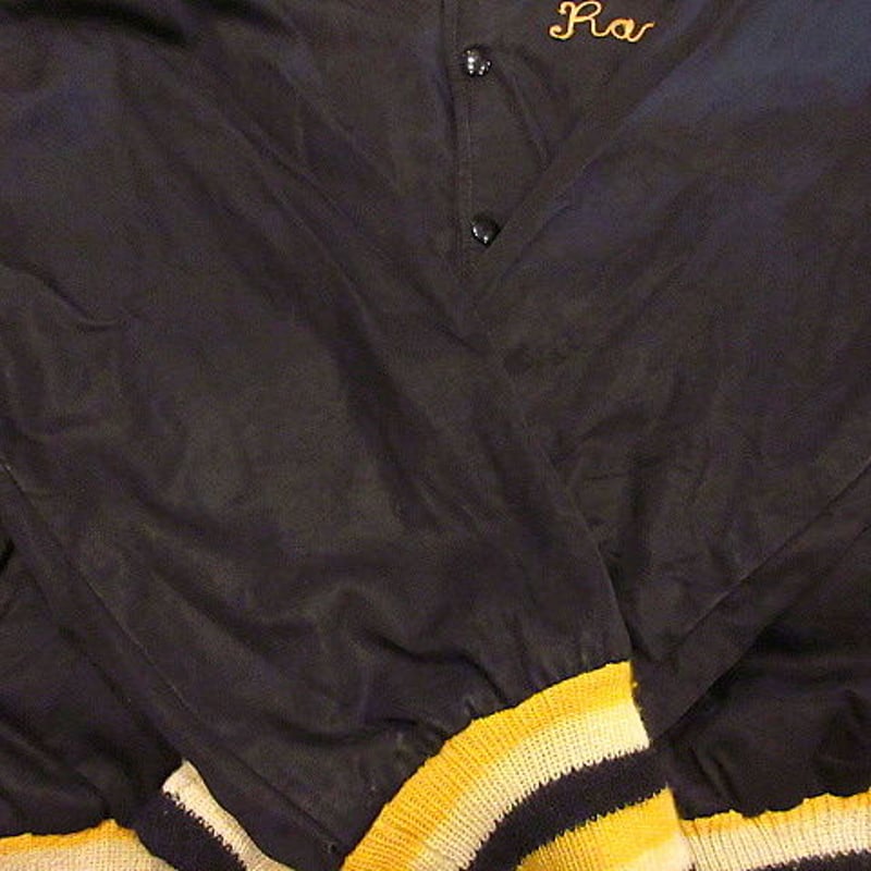 ビンテージ50's○Hatchersチェーンステッチカークラブジャケットsize M