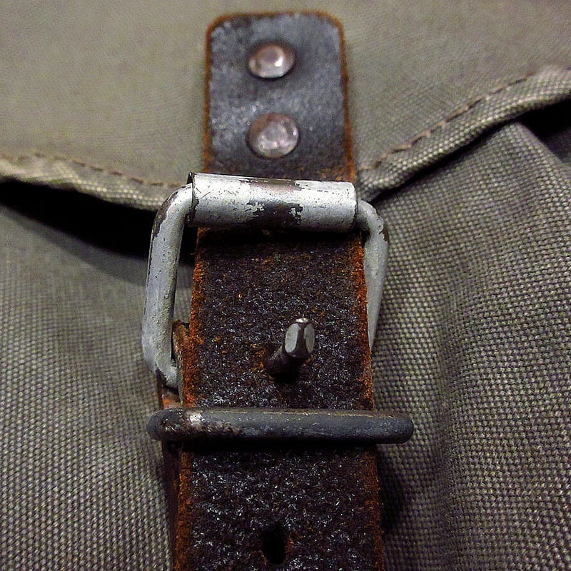 ビンテージ○ドイツ軍キャンバスバックパック○220202k5-bag-bp